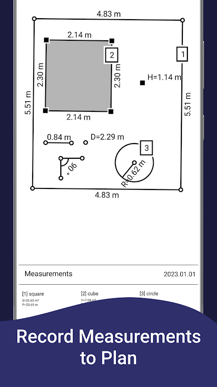 AR Ruler App: Tape Measure Cam Mod Screenshot4