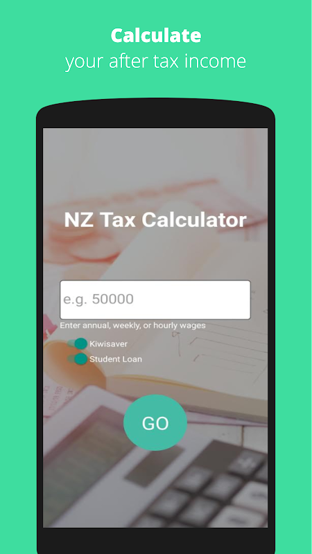 NZ Tax Calculator - New Zealand Income Tax PAYE Screenshot1