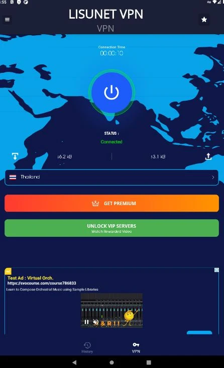 lisunet vpn Screenshot2