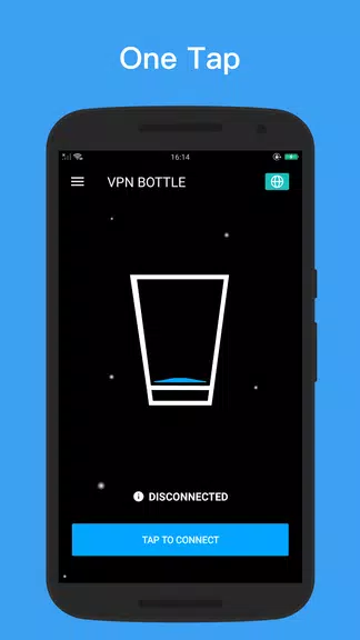 VPN BOTTLE - Free Security Unblock Shield Proxy Screenshot1