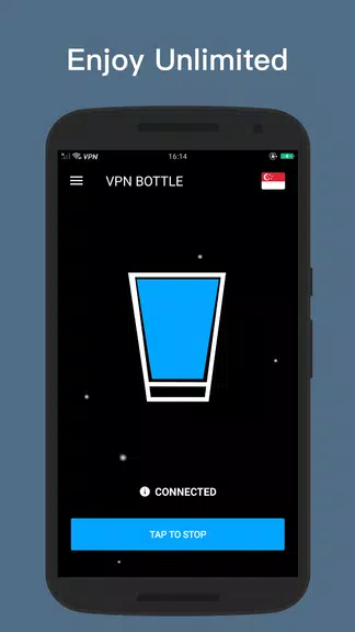 VPN BOTTLE - Free Security Unblock Shield Proxy Screenshot3