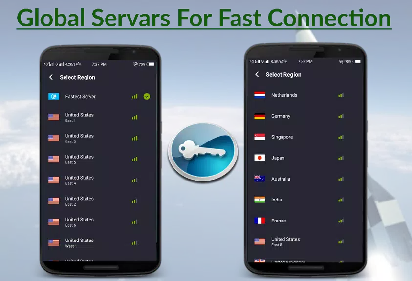 VPN USA - Fast™ Screenshot1