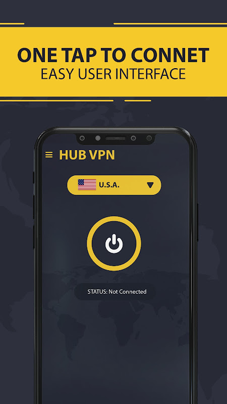 Hub VPN - Secure Proxy VPN Screenshot2