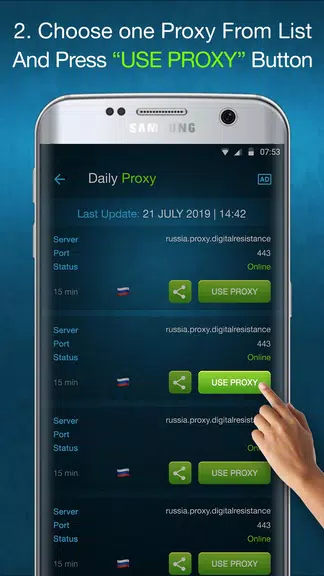 Daily Proxy & VPN - MTProto Proxy Screenshot3