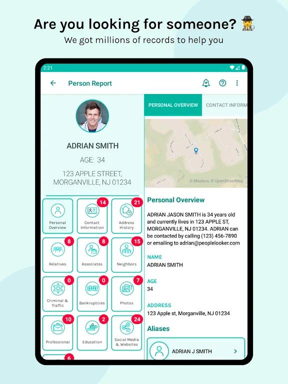 PeopleLooker Background Search Screenshot4