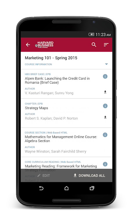 Harvard Business for Students Screenshot1