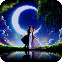 Romantic theme:  Moonlight Nig APK