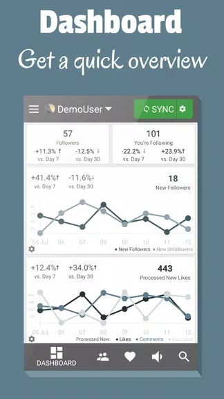 Follower Stats for Instagram Screenshot1