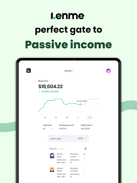 Lenme: Investing and Borrowing Screenshot3