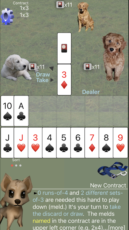 K9 Shanghai Rum: Multiplayer Rummy Card Game Screenshot2