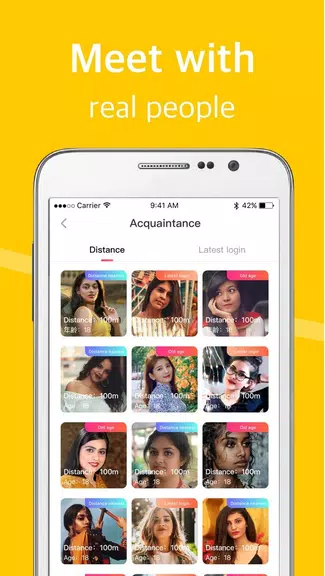 Meet-Meet New People Online Dating App Screenshot2