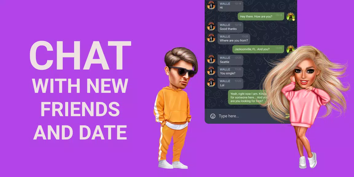 Galachat: Avatars & Chat Rooms Screenshot3