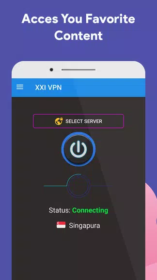 XXI VPN - Fast Proxy Master Screenshot1