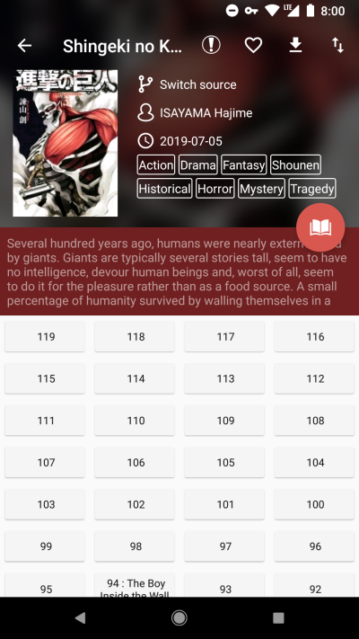 Manga Geek- Best Free Manga Comic Reader Screenshot3