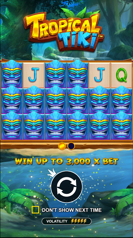 Tropical Tiki Slot Casino Game Screenshot2