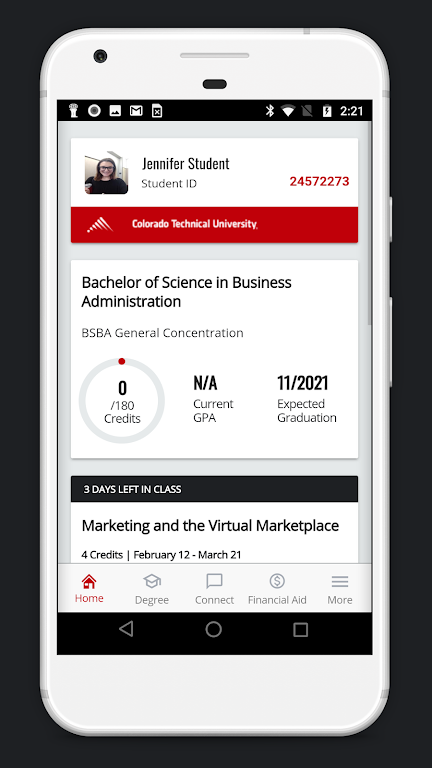 CTU Student Mobile Screenshot1