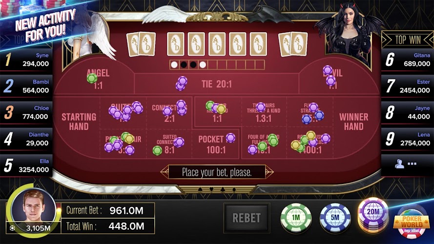 Poker World Mega Billions Screenshot1