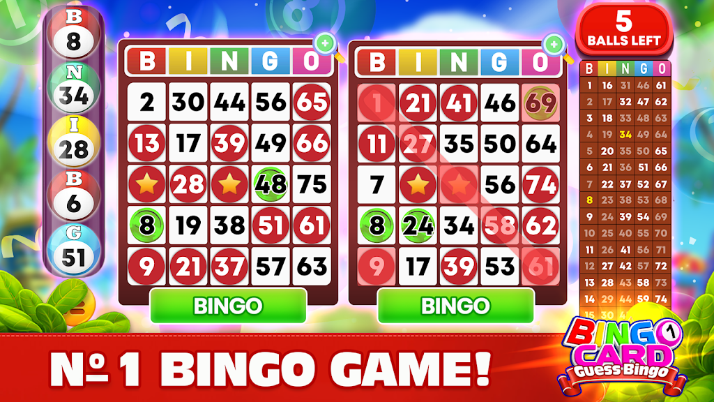 Bingo Card - Guess Bingo Screenshot2