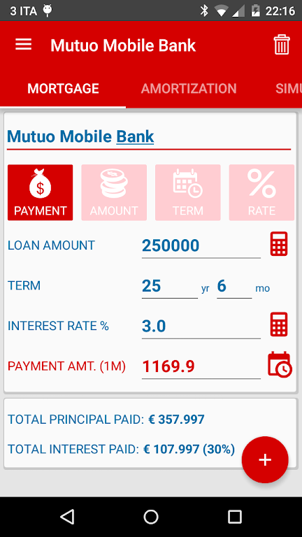 Mortgage Loan Calculator Screenshot1