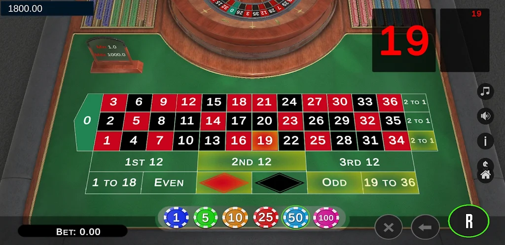 Roulette Casino Game Screenshot3