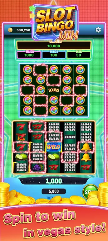 Slot Bingo Win Screenshot1