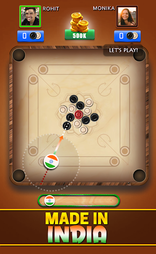 Carrom Club 3D FREE ( CARROM BOARD GAME ) Screenshot1