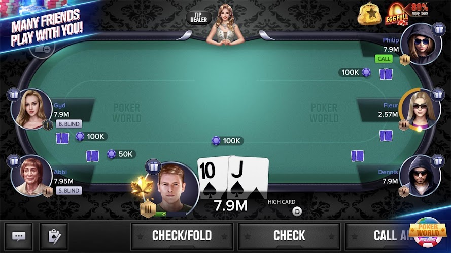 Poker World Mega Billions Screenshot3