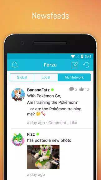 FERZU - Furries Social Network Screenshot3