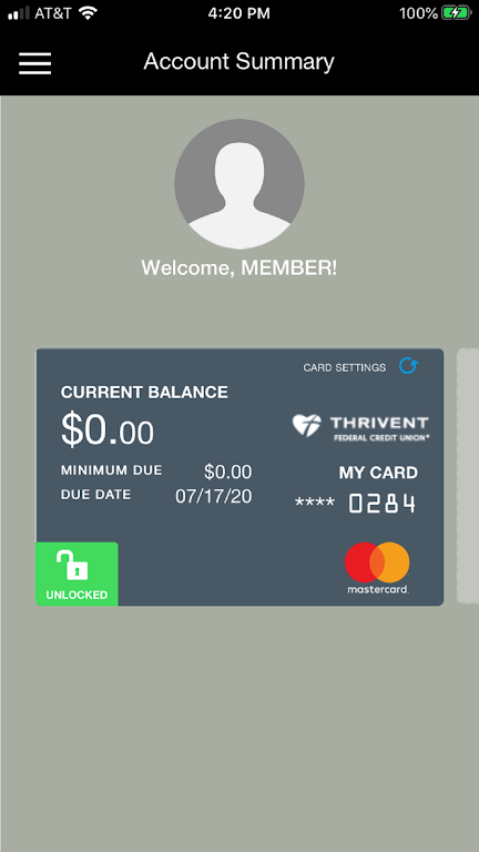 ThriventCU Credit Card Screenshot2