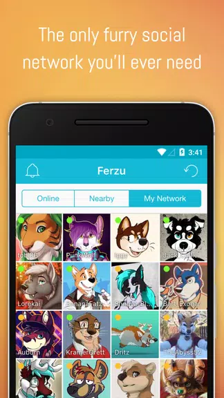 FERZU - Furries Social Network Screenshot1