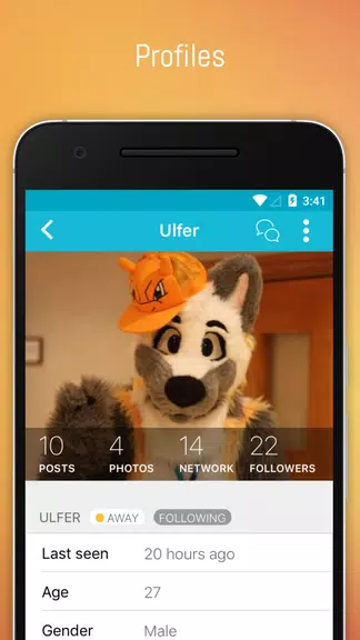 FERZU - Furries Social Network Screenshot2