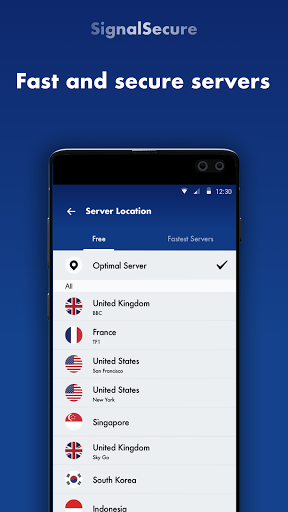 Signal Secure VPN - Robot VPN Screenshot2