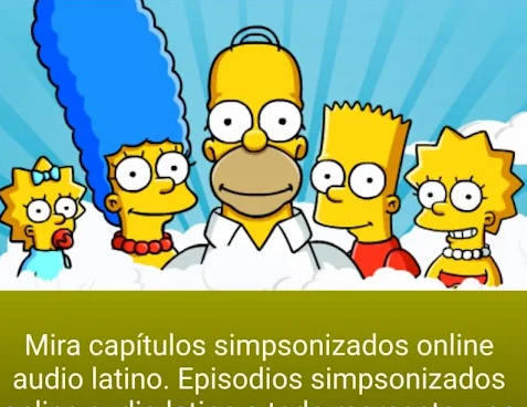 Serie Simpsonizados En Español Screenshot2