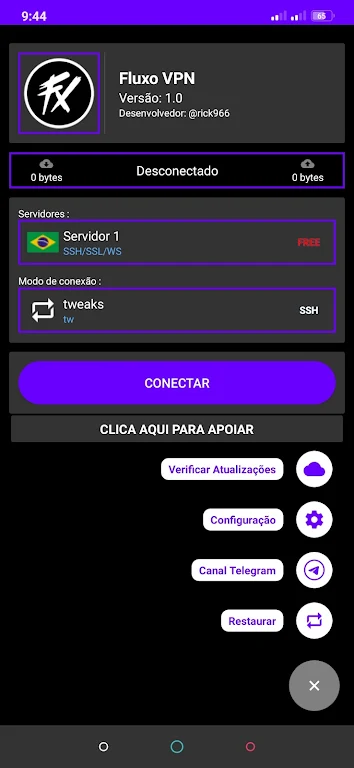 Fluxo VPN Screenshot2