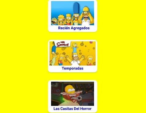 Serie Simpsonizados En Español Screenshot1