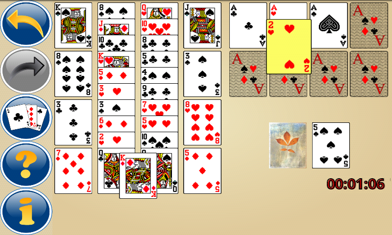 Backbone Solitaire Free Screenshot2