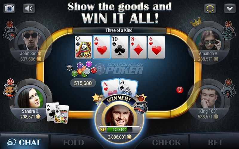 Dragonplay™ Poker Texas Holdem Screenshot1