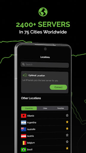 IPVanish: VPN Location Changer Screenshot2