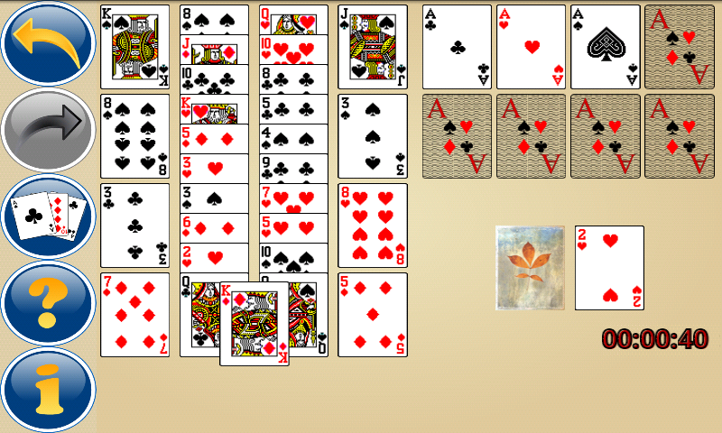 Backbone Solitaire Free Screenshot1