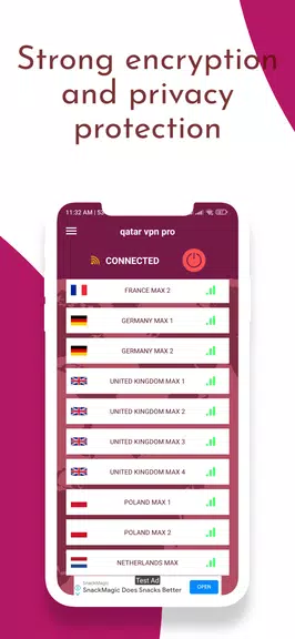 Qatar vpn 22 pro Screenshot1