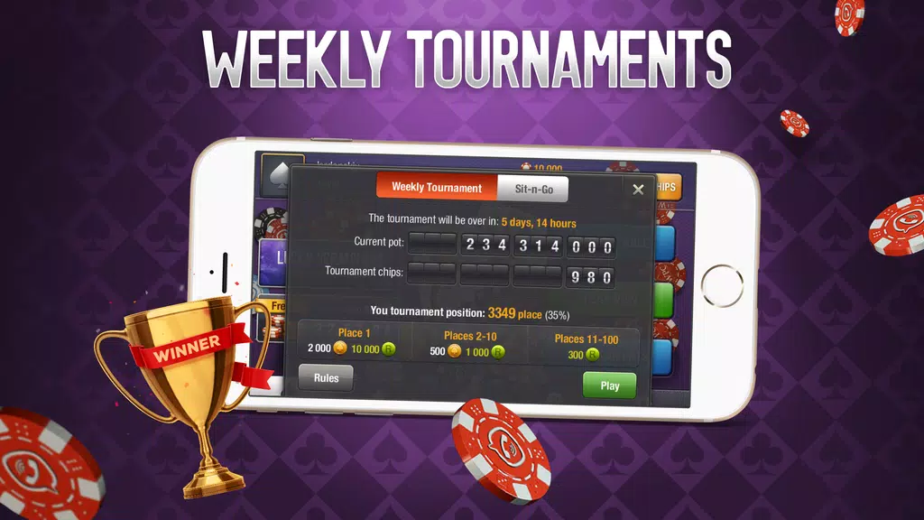 Viber World Poker Club Screenshot3