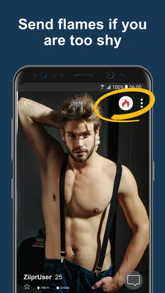Ziipr - gay app chat & date Screenshot3