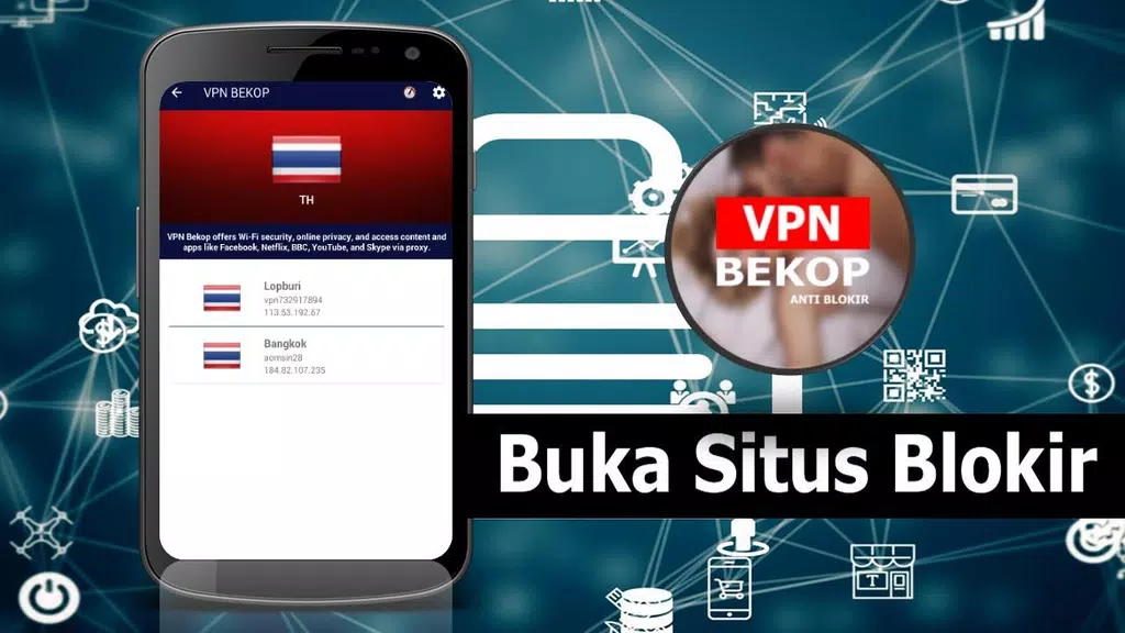 VPN Bekop Anti Blokir Screenshot4