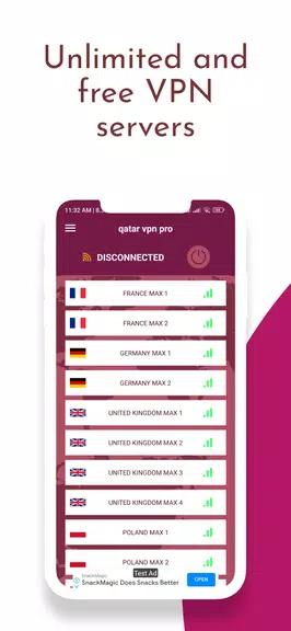 Qatar vpn 22 pro Screenshot4