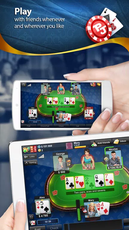 Poker Jet: Texas Holdem and Omaha Screenshot1