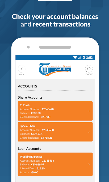 TUI Credit Union Screenshot2