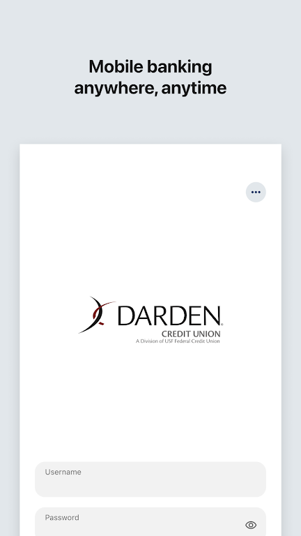 Darden Credit Union Mobile Screenshot1