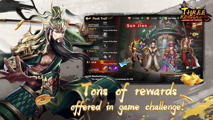 Three Kingdoms: Heroes of Legend Screenshot1