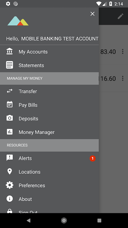 Bank of the Sierra Mobile Screenshot3