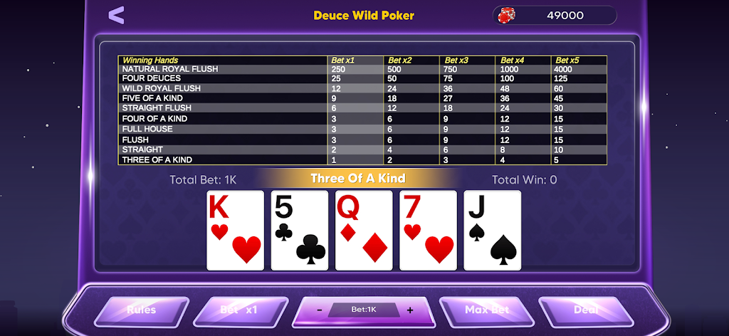 Video Poker Plus Screenshot3